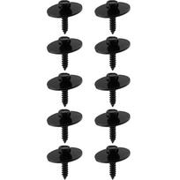 10PCS Car Body Fender Metal Screws A0019906036 For Mercedes Benz W203 W204 W211