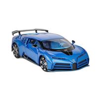 1/32 Bugatti EB110 Centodieci Diecasts & Toy Vehicles Metal Car Model Shock Absorber Sound Light Collection Car Toys Gift mėlyna