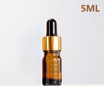 5-100 ml lašintuvų buteliukai su skalės reagentu akių lašais gintaro stiklo aromaterapinis skystas pipetės buteliukas Daugkartinio užpildymo buteliukai kelionės 5ML