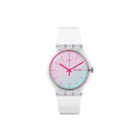 SWATCH Unisex Watch SUOK713 SUOK713 White Strap white