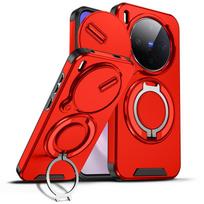 Shockproof Hard Armor Case For Vivo X300 Pro Magetic Car Holder Phone Cover For Vivo X300 5G Camera Lens Protection Fundas Coque vivo X300