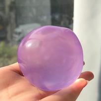 Plasticity Mochi Toys Toys Toys Squishy Squeeze Sensory Fidget Transparent Coconut Oil Squeeze Toy Stress Relief Sensory Adults violetinė
