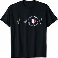 France Soccer Jersey 2018 Cup Shirt T-Shirt S įvairiaspalvis