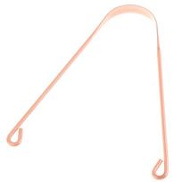1PC Copper Tongue Scraper - Dental Oral Care Tool for Men & Women, Hygiene Cleaner