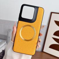 For Motorola MOTO Signature X70 Air Pro Edge 60 70 Ultra Phone Case Magnetic Leather Silicone for Moto 70 Fusion+ G67 G57 Cover Motorola Edge 60 oranžinė