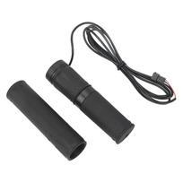 FT 158X Electric Bike Throttle Handle Split Half Section Rotating Speed Control Handle Grip with SM Connector black