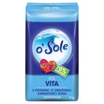 o'Sole Vita Druska su kaliu, sumažintas natrio kiekis, joduota 1 kg