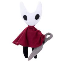 Hollow Knight Plush Toys Game Hollow Knight Stuffed Animal Plush Dolls Kids Toys Birthday Holiday Gifts for Halloween Boys white