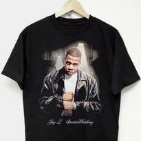 Jay-Z Streets Is Watching Rap Tee vtg 90s hip hop graphic t-shirt concert merch XL white