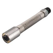 23mm Sewer Inspection Camera Head Professional IP68 Water Resistant 15mm Thread Diameter Pipe Drain Endoscope Camera Accessory with 12 LED Lights gray