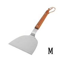 Stainless Steel Fondant Kitchen Utensil Wood Handle Chopper Spatula Shovel Pastry Tools Scraper M