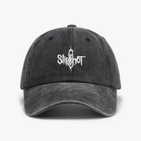 Summer Men Women Slipknots Baseball Cap Washed Distressed Denim caps Men women Rock band Snapback hats One Size black