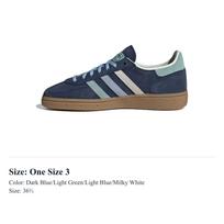 Rankinis moterims Adidas Originals Spezial 'Night Indigo Hazy Green' Moteriškas IG1967 One Size 9 balta