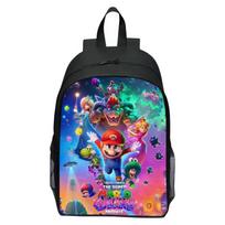 Super Mario vaikiška kuprinė pradinukui Animacinis Mario spaudinys Kuprinė Nauja backpack  A