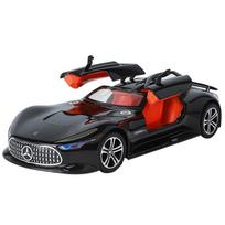 1/24 Benzs Vision GT lydinio koncepto sportinio automobilio modelis, metalinis liejimo būdu pagamintas lenktyninio automobilio modelis, simuliacinis garsas ir šviesa, vaikų žaislas, dovana juoda