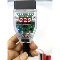 OBD2 Automotive Battery Replacement Tool Auto ECU Emergency Power Supply Cable gray