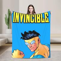 Invincible Comic Cool TV Blankets Quality Super Soft  Throw Blanket Autumn Picnic Outdoor Pattern Bedspread 30x40in
