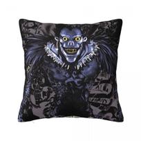 Death Note Shinigami Square Pillow Cases Anime Lawliet Light Yagami Cushion Cover  Throw Pillow Case Cover for Living Room 18 30cm x 30cm gray