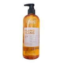KUNDAL Rich Perfume Shampoo Ylang Ylang 500ml – Scalp & Hair 2-in-1 Care, Long-Lasting Floral Musk Scent, Daily Hair Cleansing 500ml