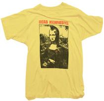 Retro Mona Lisa Dead Kennedys Shirt Classic Yellow Daisy Unisex S-5XL 1V0540 Unisex T-Shirt S yellow