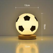 Football Glass Bedside Night Light