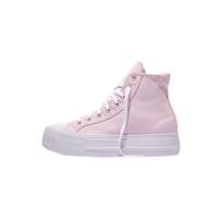 Converse Day One Platform Thick Sole Round Toe Support High Top Canvas Shoes Women sneaker A19322C 35 white