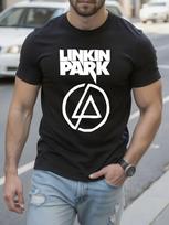 Unisex medvilniniai marškinėliai su roko grupe Linkin Park XXXL white