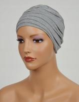 Turban Damski Nadia 01 Czapka Marszczona Z Wiskozy Także Po Chemioterapii
