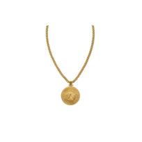 Versace Medusa Biggie Karoliai Auksiniai Vyriški Papuošalai 1005334-1A00620-3J000 Gold,F