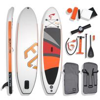 HYDRO STAR SUP BOARD HELLO PLUS FOR SWIMMING, INFLATABLE, ORANGE, 320cm