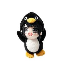 Kawai Gugu Gaga Pingvino Pliušiniai Žaislai Išskirtinės Lėlės Animaciniai Animacijos Suvenyrai Animacinių Veikėjų Vaidmenys Gimtadienio Dovana Draugui black