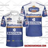 Ayrton Senna Formulės 1 lenktynės 1994 m. Havajų marškinėliai Polo marškinėliai XXXXL gray