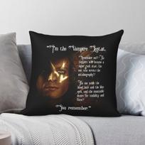 Vampire Lestat Rock Star Square Pillowcase Polyester Linen Velvet Printed Zip Decorative Pillow Case Sofa Cushion Cover 30X30CM gray