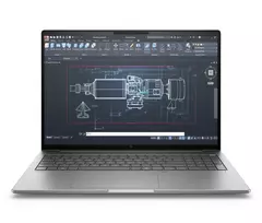 Mobilioji darbo stotis HP ZBook 8 G1i 16 colių Intel Core Ultra 7 32GB 1TB NVIDIA RTX 500 Windows 11 Pro