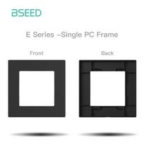 BSEED ZigBee Click Switch Modules Glass/PC Frame Smart Light Switch Parts DIY Combination Zigbee Sockets USB Charge E-Series EU standard