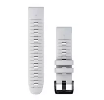 Garmin QuickFit 22mm Silicone Watch Band Milky Quartz/Blue 010-13280-01