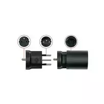 Kabelmeister Switzerland Power Adapter Swiss Plug to Schuko Socket with Insertion Aid - Cable