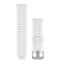 Garmin QuickFit 20mm Silicone Strap Stone White / Clear Blue (010-11251-B7)