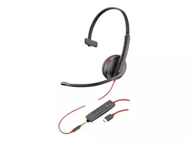 Poly Blackwire C3215 USB-C monauralinė ausinė