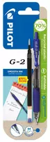 PILOT PEN G2-7 Gel Rollerball Rašiklis 0,7mm Mėlynas + Pildymas