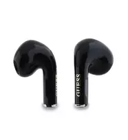 Guess Glossy Effect Printed Classic Logo & Charm TWS Bluetooth Earbuds (Black)