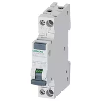 Siemens 5SV13166KK16 RCBO 2-Pol 16 A 30 mA Tipas C 6 kA