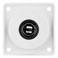 Berker 945172509 Integro Kištukinis Lizdas 12V Poliarinė Balta Blizgi