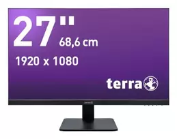 WORTMANN AG TERRA LCD/LED 2727W V3 IPS 27 inch Full HD Monitor Black HDMI/DP/USB-C, GREENLINE PLUS