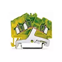WAGO 280-637 3 laidų įžeminimo gnybtų blokas, 2,5 mm²