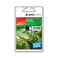 AGFAPHOTO APB127BDUOD Suderinamas rašalo kasečių rinkinys (2 vnt., juoda ir spalvota), tinkamas Canon PIXMA