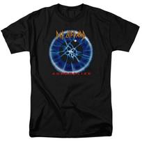 26 Def Leppard Adrenalize T Shirt Licensed Rock N Roll Music Band Concert Tee Black Unisex T-Shirt L blue