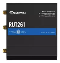 Teltonika pramoninis maršrutizatorius RUT261 – 4G LTE Cat 6, Wi-Fi 4, Dual SIM, EU PSU