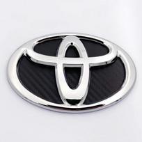 Toyota 2026 Nauji ratlankių gaubteliai Toyota lipdukas su logotipu Corolla Camry Levin Asia Dragon RAV4 Highlander Priekinis emblema R Automobilio lipdukas 14x9.5cm