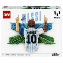 LEGO Blocks Editions 43018 Lionel Messi - Cieszynka statybinė figūrėlė